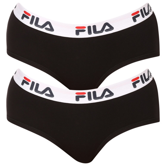 2PACK Fila naisten pikkuhousut musta (FU6044/2-200)