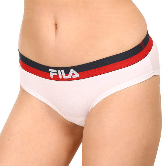 2PACK Fila naisten pikkuhousut valkoinen (FU6050/2-300)