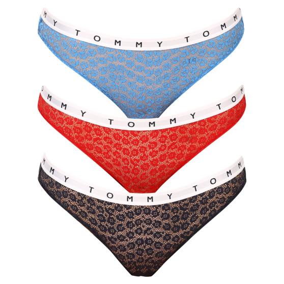 3PACK Tommy Hilfiger naisten pikkuhousut moniväriset (UW0UW02522 0V7)