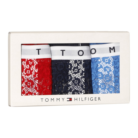 3PACK Tommy Hilfiger naisten pikkuhousut moniväriset (UW0UW02522 0V7)