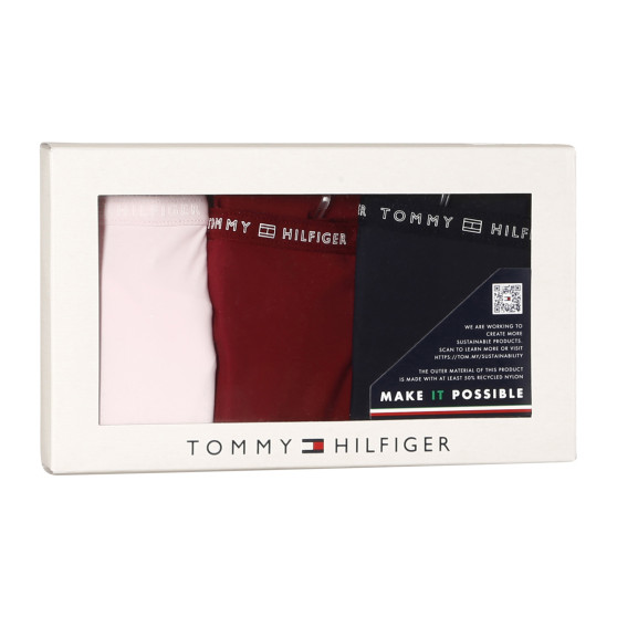 3PACK Tommy Hilfiger naisten pikkuhousut moniväriset (UW0UW02825 0R0)