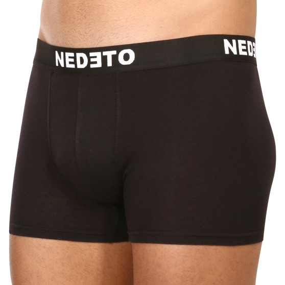 7PACK Nedeto miesten bokserit mustat (7NDTB001-brand)