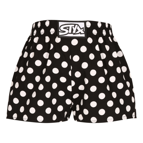 Styx Lasten bokserishortsit art klassinen kumi polka dots (J1650)