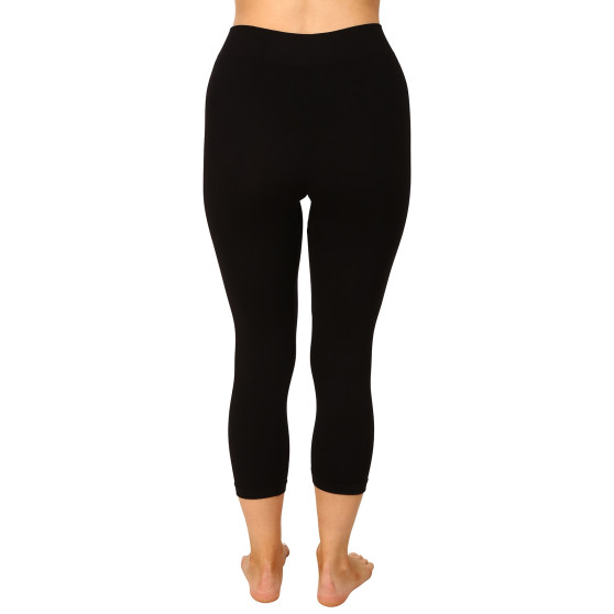 Gina Naisten leggingsit bambu musta (95032)