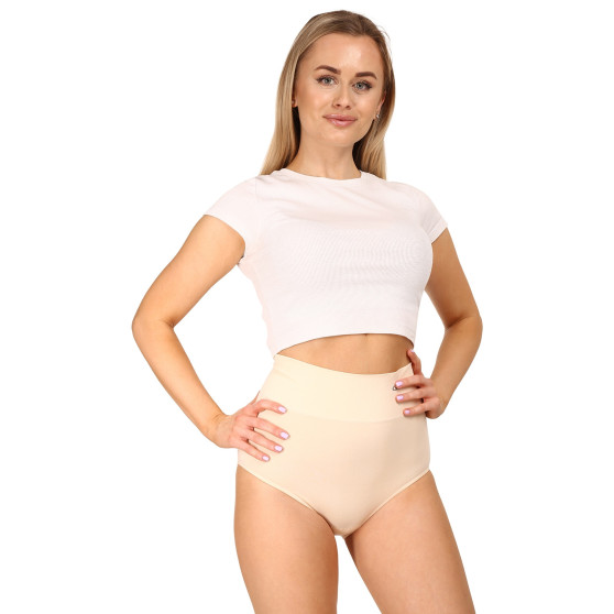 Gina Naisten kiristysnauha pikkuhousut bambu beige (00036)