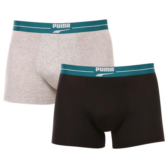 2PACK Puma miesten bokserit moniväriset shortsit moniväriset (701221415 004)