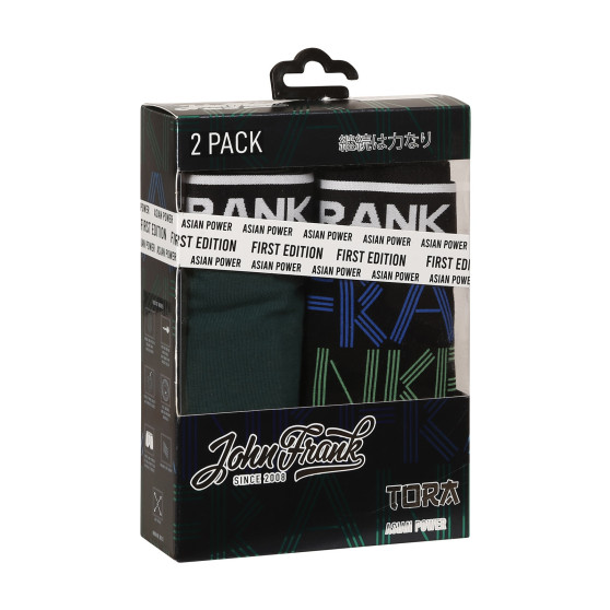 2PACK John Frank miesten bokserit moniväriset shortsit moniväriset (JF2BTORA01)