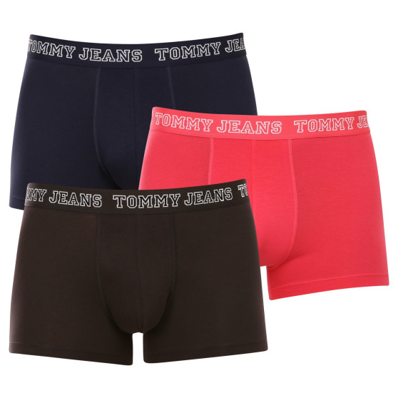 3PACK Tommy Hilfiger miesten bokserit moniväriset shortsit moniväriset (UM0UM02850 0T0)