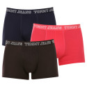 3PACK Tommy Hilfiger miesten bokserit moniväriset shortsit moniväriset (UM0UM02850 0T0)