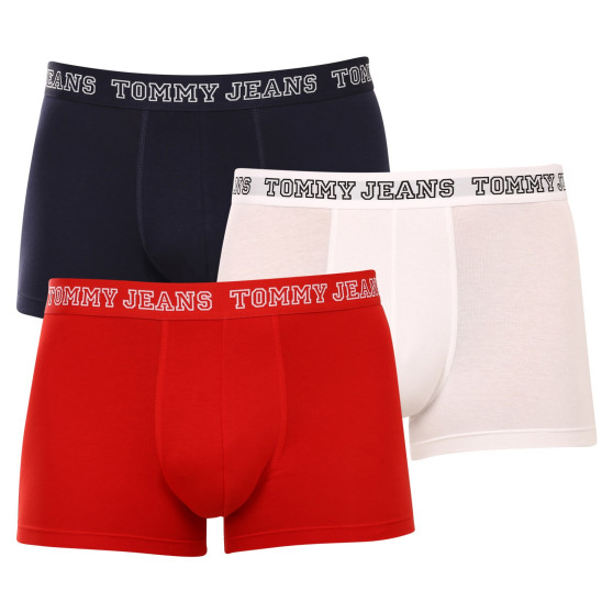 3PACK Tommy Hilfiger miesten bokserit moniväriset shortsit moniväriset (UM0UM02850 0T6)