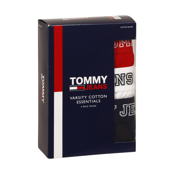 3PACK Tommy Hilfiger miesten bokserit moniväriset shortsit moniväriset (UM0UM02850 0T6)