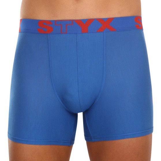 3PACK Styx miesten bokserit shortsit pitkät urheilu elastinen monivärinen (3U96789)