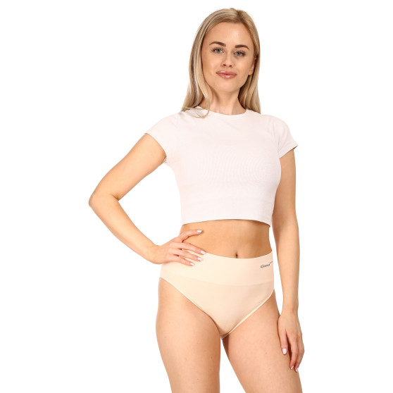 Gina Naisten kiristysnauha pikkuhousut beige (00035)