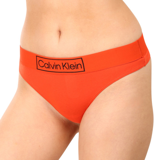 Calvin Klein Naisten stringit oranssi (QF6774E-3CI)