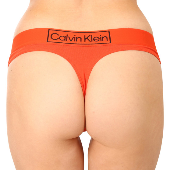 Calvin Klein Naisten stringit oranssi (QF6774E-3CI)