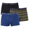 3PACK Gant miesten bokserit moniväriset shortsit moniväriset (902243013-433)