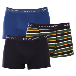 3PACK Gant miesten bokserit moniväriset shortsit moniväriset (902243313-433)