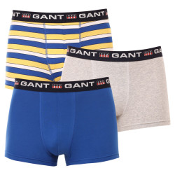 3PACK Gant miesten bokserit moniväriset shortsit moniväriset (902313073-447)