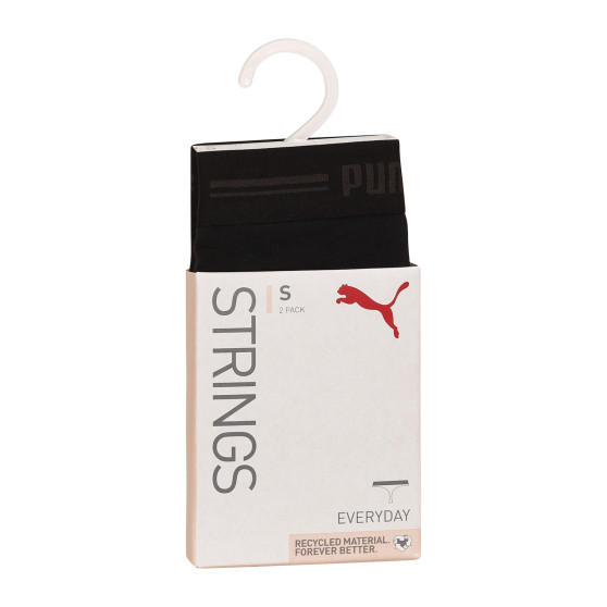 2PACK Puma naisten stringit musta (701221339 001)