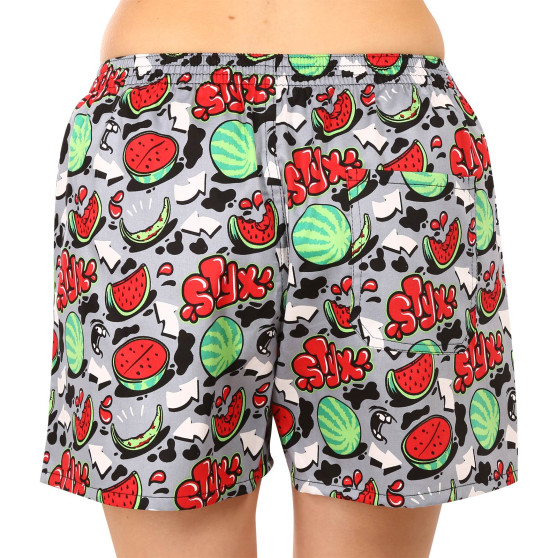 Styx Naisten unibokserishortsit melonit (DTD1459)