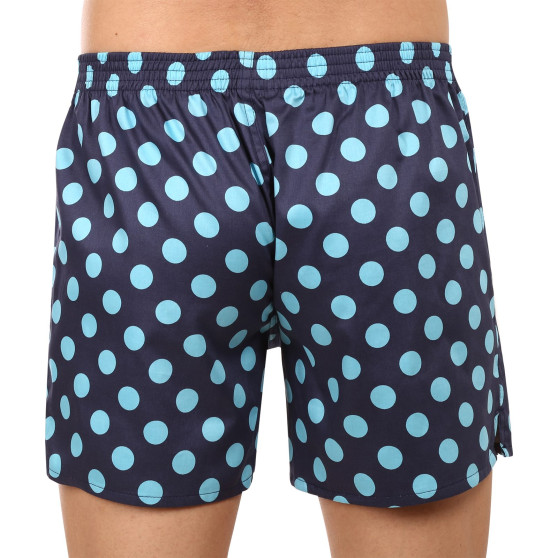 Styx Miesten bokserishortsit premium art klassinen kumi polka dots (AP1053)