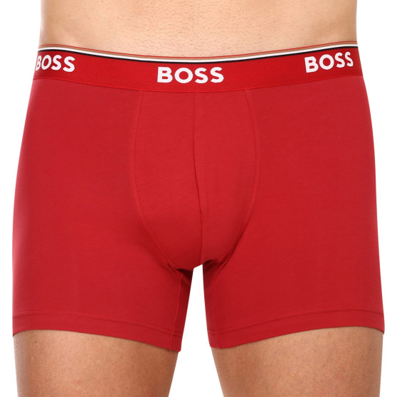 3PACK BOSS miesten bokserit moniväriset shortsit moniväriset (50475282 962)