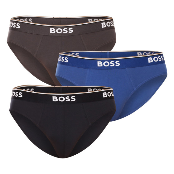 3PACK BOSS miesten alushousut moniväriset (50475273 487)