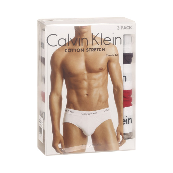 3PACK Calvin Klein miesten alushousut moniväriset (U2661G-CAK)