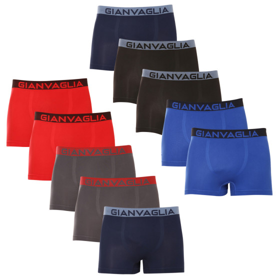 10PACK Gianvaglia miesten bokserit moniväriset shortsit moniväriset (9922)