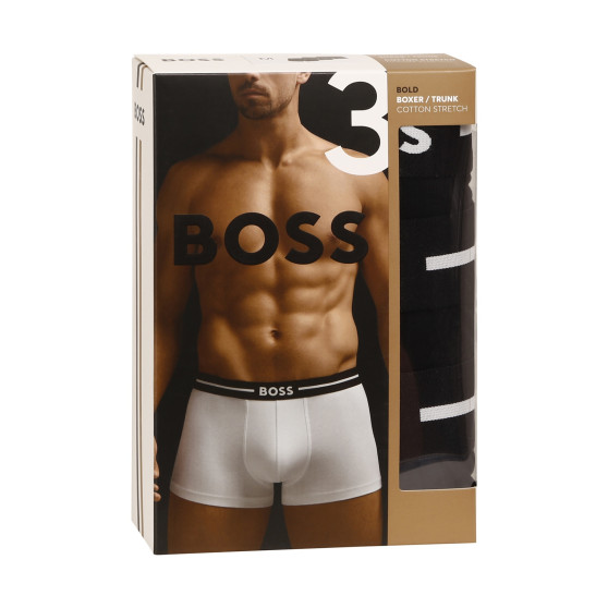 3PACK BOSS miesten bokserit mustat (50473916 001)