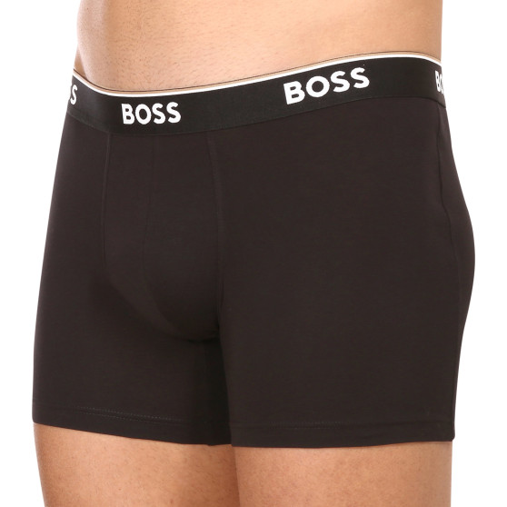 3PACK BOSS miesten bokserit mustat (50475282 001)