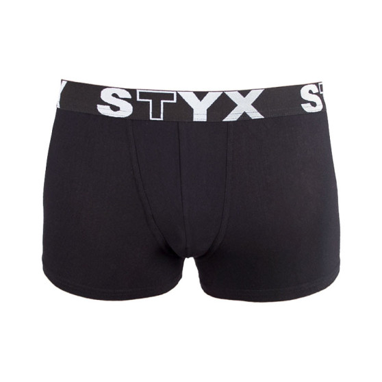 3PACK Styx lasten boxershortsit urheilu elastinen musta (3GJ96012)