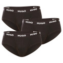 3PACK HUGO miesten alushousut musta (50469763 001)