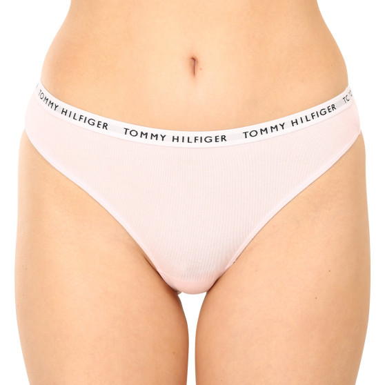 3PACK Tommy Hilfiger naisten stringit moniväriset (UW0UW04558 0Y3)