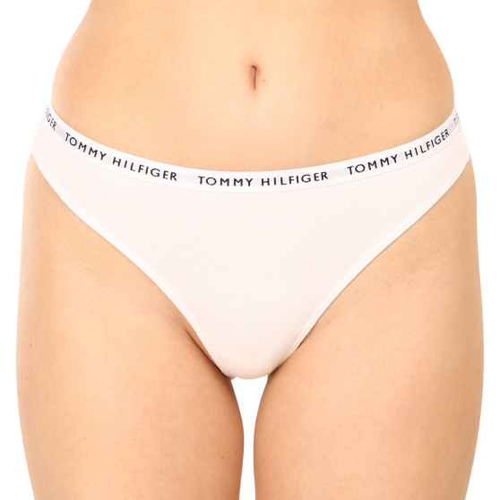 3PACK Tommy Hilfiger naisten stringit moniväriset (UW0UW04558 0Y3)