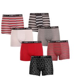 7PACK Lee Cooper miesten bokserit moniväriset shortsit moniväriset (LCUBOX7P0109-1769861)