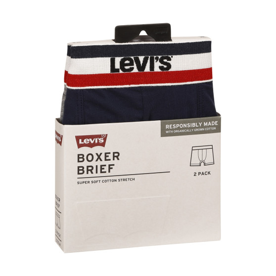 2PACK Levis miesten bokserit moniväriset shortsit moniväriset (701223908 002)