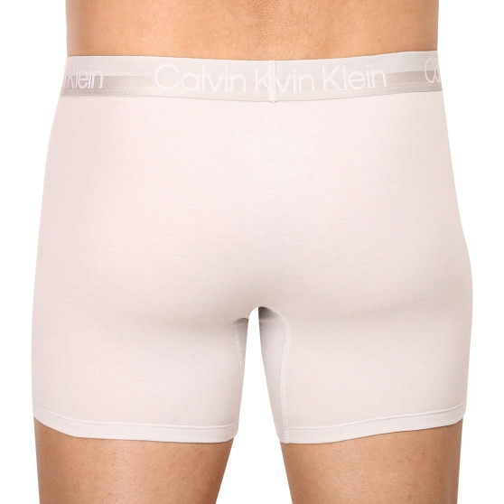 3PACK Calvin Klein miesten bokserit moniväriset shortsit moniväriset (NB2971A-CBC)