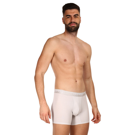 3PACK Calvin Klein miesten bokserit moniväriset shortsit moniväriset (NB2971A-CBC)