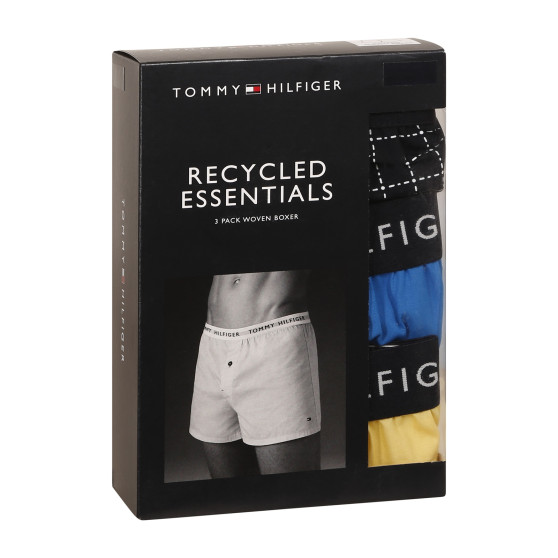 3PACK Tommy Hilfiger miesten bokserishortsit moniväriset (UM0UM02414 0XQ)