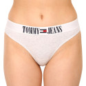 Tommy Hilfiger Naisten stringit harmaa (UW0UW04209 PJ4)