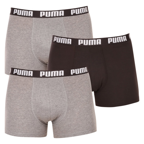 3PACK Puma miesten bokserit moniväriset shortsit moniväriset (701206546 004)