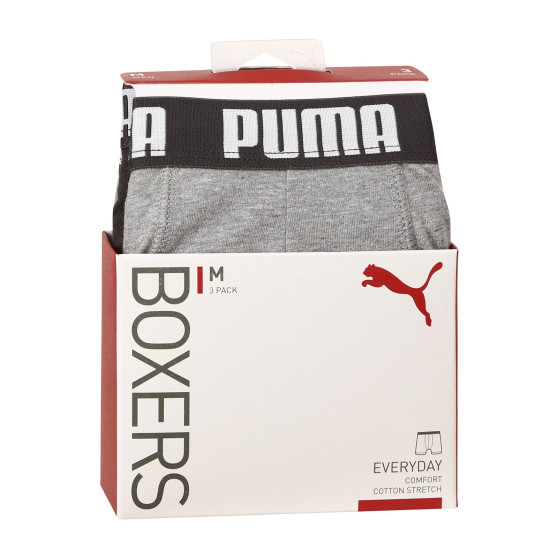 3PACK Puma miesten bokserit moniväriset shortsit moniväriset (701206546 004)