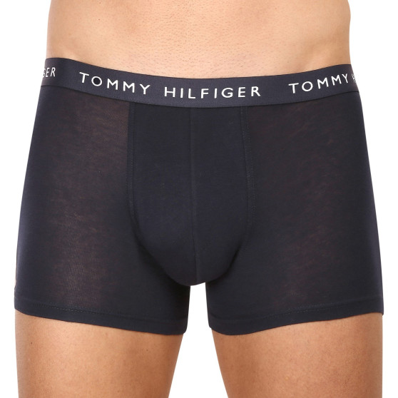 3PACK Tommy Hilfiger miesten bokserit tummansiniset shortsit (UM0UM02324 0X0)