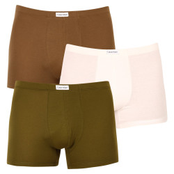 3PACK Calvin Klein miesten bokserit moniväriset shortsit moniväriset (NB3262A-CBW)