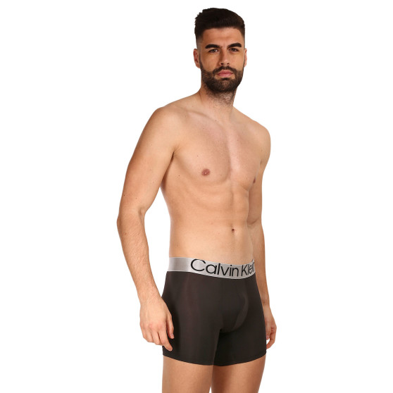 3PACK Calvin Klein miesten bokserit mustat (NB3075A-7V1)