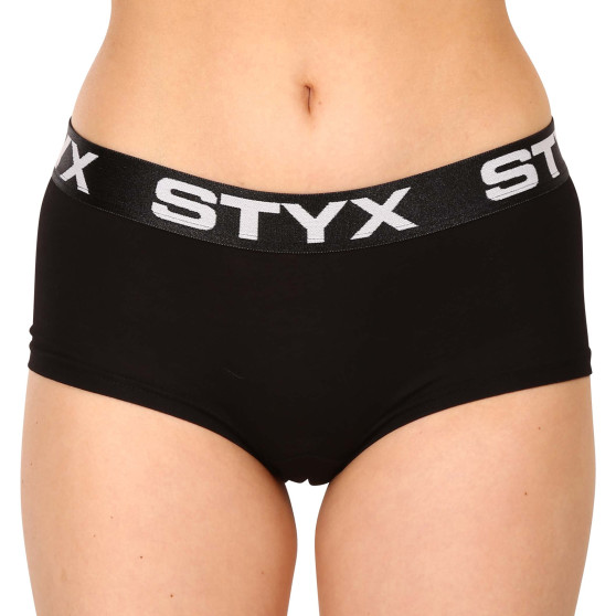 3PACK Styx naisten pikkuhousut jalalla monivärinen (3IN96019)