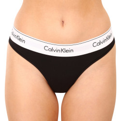 Calvin Klein Naisten stringit musta (F3786E-001)