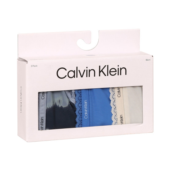 3PACK Calvin Klein naisten pikkuhousut moniväriset (QD3804E-BOX)