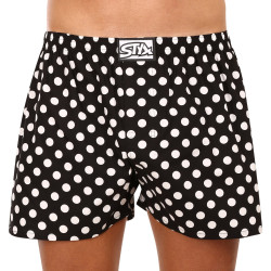 Styx Miesten bokserishortsit art classic kumi polka dots (A1650)